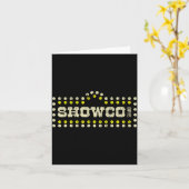 Showco Sound 1970 カード (黄色い花)