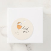 Shower and Spritz Bubbly Cocktail Bridal Shower フェイバータグ (インサイチュ)