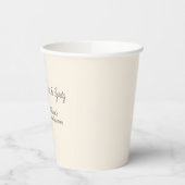 Shower and Spritz Bubbly Cocktail Bridal Shower 紙コップ (左)