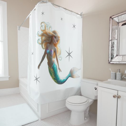 shower curtain, シャワーカーテン (インサイチュ)