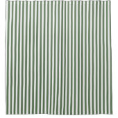 Shower Curtain - Forest Green Pattern シャワーカーテン (正面)