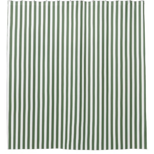 Shower Curtain - Forest Green Pattern シャワーカーテン (正面)