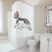 Shower Curtain- Ms. Velvet Revolver シャワーカーテン (インサイチュ)