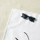 Shower Curtain- Ms. Velvet Revolver ビーチタオル (インサイチュ)