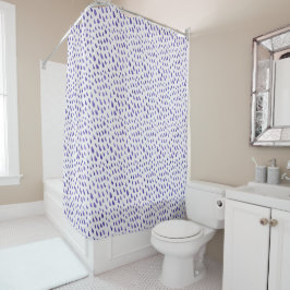 Shower Curtain - Purple Pattern シャワーカーテン