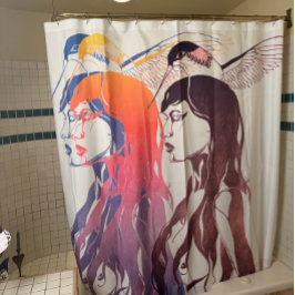 SHOWER CURTAIN studio miiri シャワーカーテン