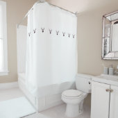 Shower curtain with deer / Duschvorhang mit Hirsch シャワーカーテン (インサイチュ)