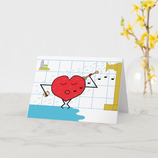 Shower Love Flows: カード (黄色い花)