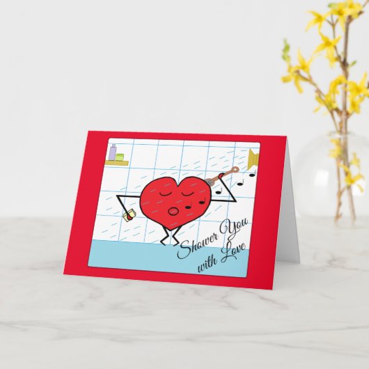 Shower You with Love: Blank カード (黄色い花)