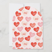 Showered with Love Pink Truck Bridal Shower 招待状 (裏面)