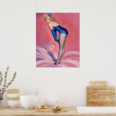 Showgirlピン留め ポスター (キッチン)