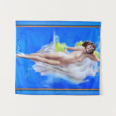 Showgirl by American Artist Rolf Armstrong タペストリー (正面(横))