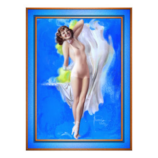 Showgirl by American Artist Rolf Armstrong フォトプリント