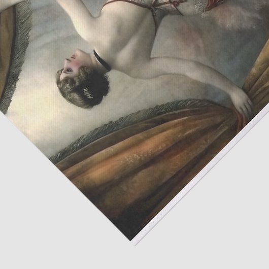 Showgirl Dancer with Gold curtains Decoupage 薄葉紙 (詳細)