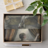 Showgirl Dancer with Gold curtains Decoupage 薄葉紙 (ギフト)