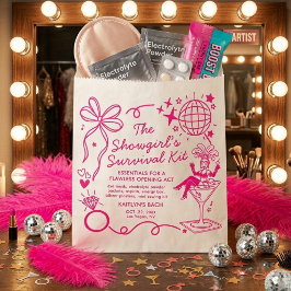 Showgirl Era Bachelorette Party Survival Kit フェイバーバッグ