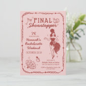 Showgirl Final Showstopperバチェロレッテ招待状 招待状 (スタンド正面)