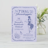 Showgirl Final Showstopperバチェロレッテ招待状 招待状 (スタンド正面)