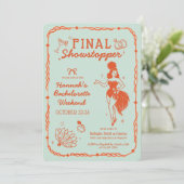 Showgirl Final Showstopperバチェロレッテ招待状 招待状 (スタンド正面)