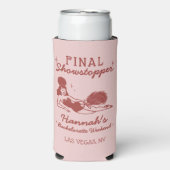 Showgirl Final Showstopper Bachelorette スリム缶クーラー (Seltzer正面)