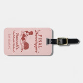 Showgirl Final Showstopper Bachelorette ラゲッジタグ (正面横)