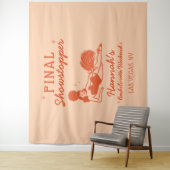 Showgirl Final Showstopper Bachelorette Backdrop タペストリー (インサイチュ)