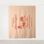 Showgirl Final Showstopper Bachelorette Backdrop タペストリー (正面)