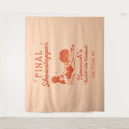 Showgirl Final Showstopper Bachelorette Backdrop タペストリー