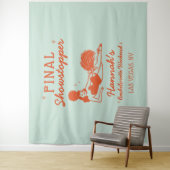 Showgirl Final Showstopper Bachelorette Backdrop タペストリー (インサイチュ)