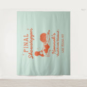 Showgirl Final Showstopper Bachelorette Backdrop タペストリー (正面)