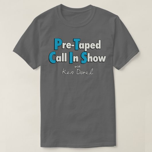 ShowShowで事前にタップされた呼び出し Tシャツ (デザイン正面)