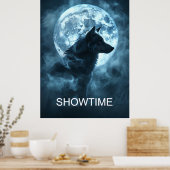 Showtime Werwolfポスター、満月の変容 ポスター (キッチン)