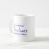 Showtunesのマグとの日 コーヒーマグカップ (正面左)