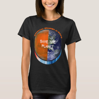 ShowYourStripes u2013 SAVE THE PLANET Climate Chan Tシャツ