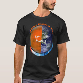 ShowYourStripes u2013 SAVE THE PLANET Climate Chan Tシャツ
