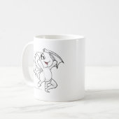 Shoyruの白 コーヒーマグカップ (正面左)