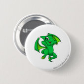 Shoyruの緑 缶バッジ (正面&裏面)