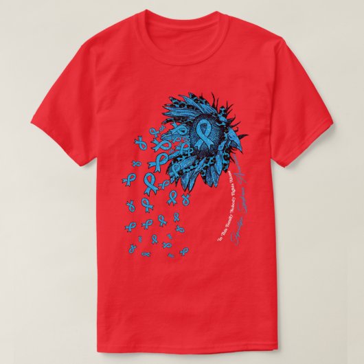 Shprintzen症候群認識度ヒマワリnofig Tシャツ (デザイン正面)