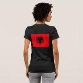 SHQIPËRISË (アルバニア) Tシャツ (裏面フル)