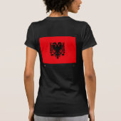 SHQIPËRISË (アルバニア) Tシャツ (裏面)