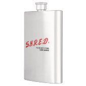 Shred、あなたは十分な懸命を試していない フラスク (左)