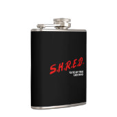 Shred、あなたは十分な懸命を試していない フラスク (右)