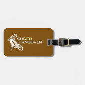 Shred Hangover Arizona Mountain Biking ラゲッジタグ (正面横)