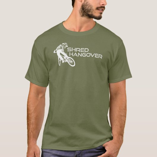 Shred Hangover Arizona Mountain Biking Tシャツ (正面)