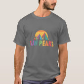 Shred Sun Peaks Tシャツ (正面)