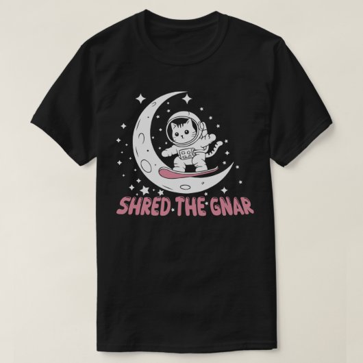 Shred the gnar tシャツ (デザイン正面)
