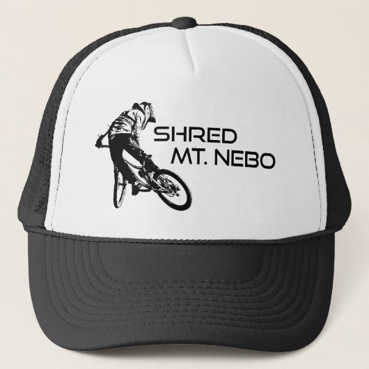 Shred The Mt. Nebo Trail Bentonville キャップ (正面)