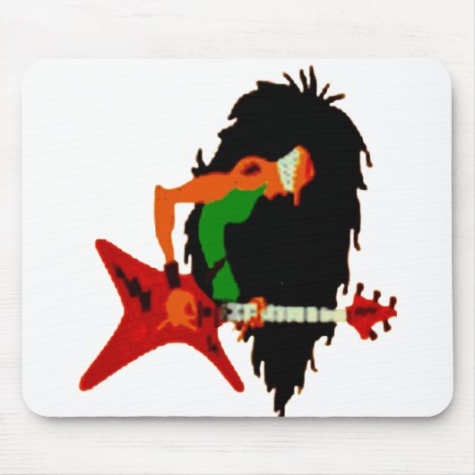 Shredder's Speed Pad: Rock Guitarist Mouse Pad マウスパッド (正面)