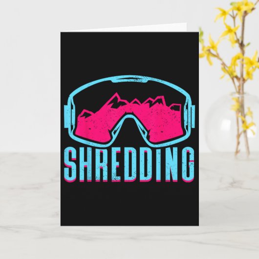 Shredding  カード (黄色い花)