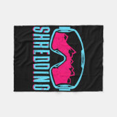 Shredding  フリースブランケット (正面(横))